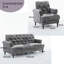 3 Seater Fabric Settee