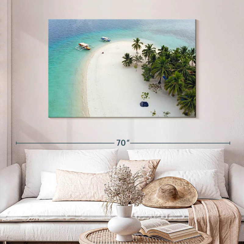 Gillard Gillard tropical aux Philippines, H 32 po x l 48 po