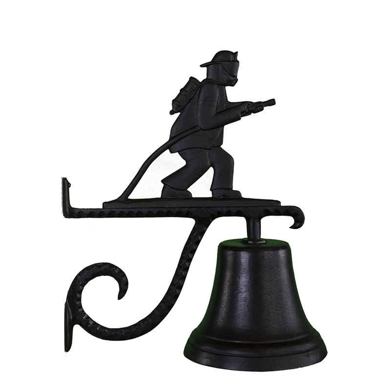 Cast Fireman Bell, Black