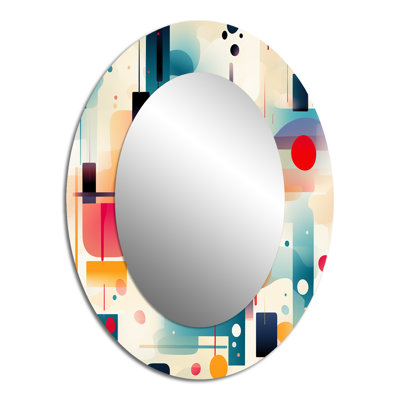 Tamesbury - Modern Oval Wall Mirror