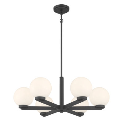 Ahadzi 34" Wide 8-Light Chandelier