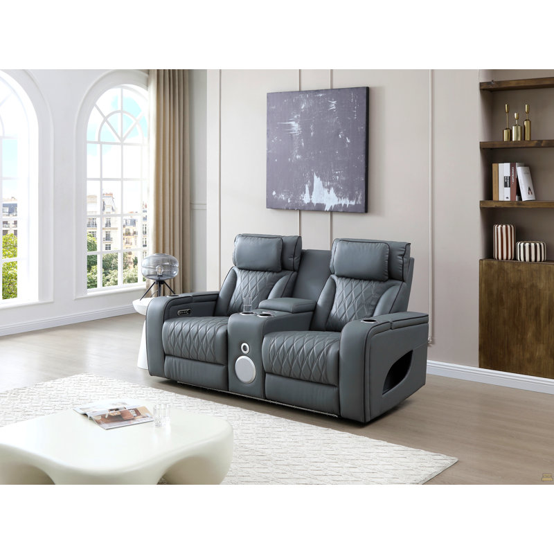 Causeuse inclinable, gris