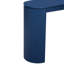 Console marine avec cadre - Pièce d'entrée essentielle à rayures verticales pour le salon