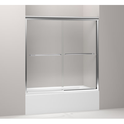 Fluence 59.63" x 58.31" Bypass Bath Door with CleanCoat® Technology