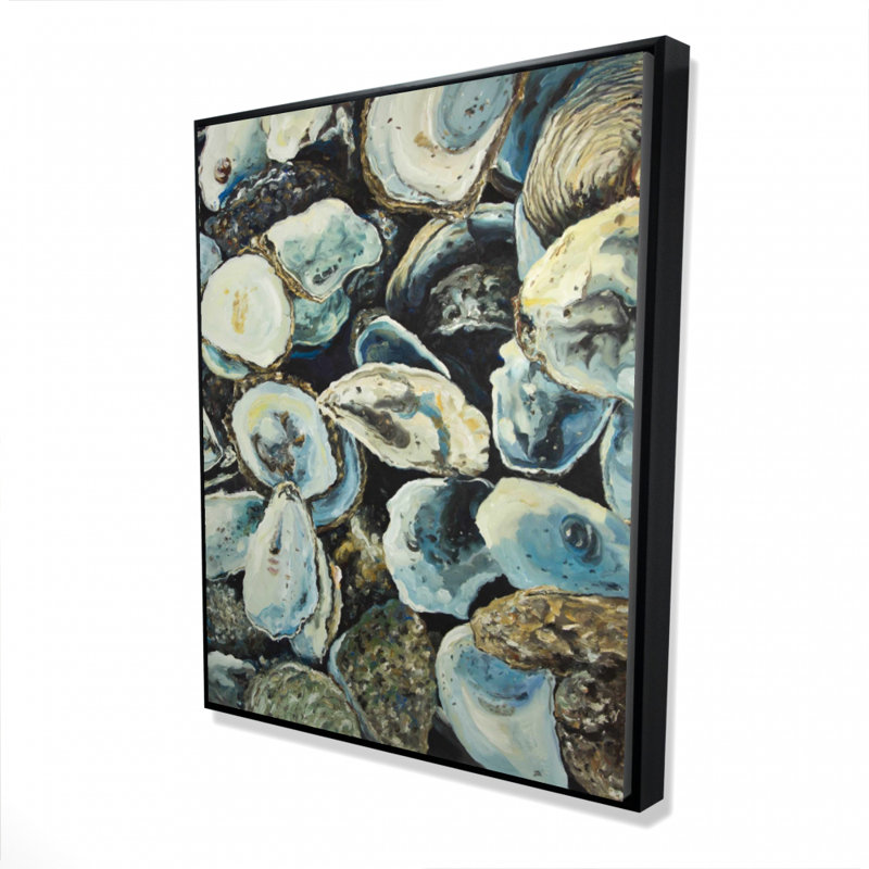 Oyster Shells Print On Canvas