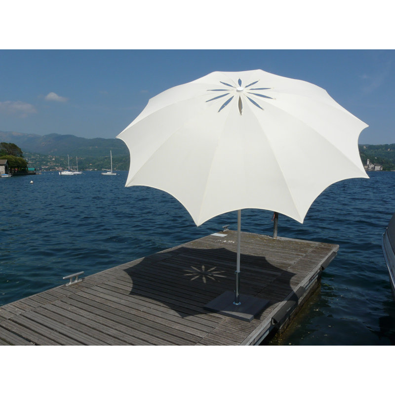 240cm Market Parasol, White
