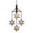Beaudin 5 - Light Geometric Chandelier