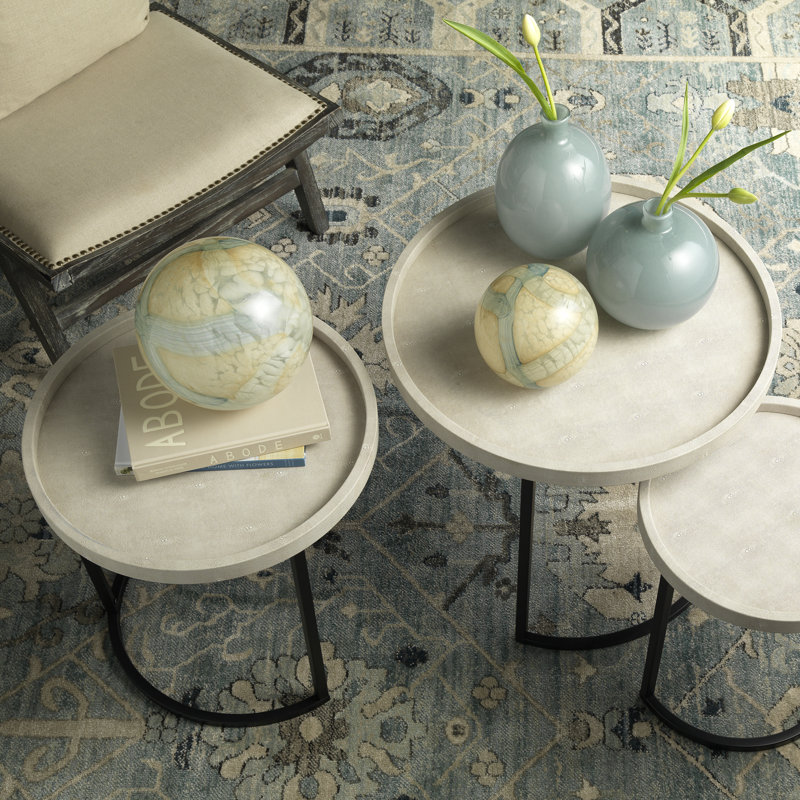 Cosmos Cloche or Water Globe Set, Pale Blue