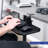 Vivo Black Single Clamp Rotating Keyboard Tray