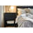 Classic Collection 1 3/16" Diameter Black Round Knob-50633840