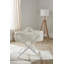 Nova Moses Basket & White Stand-112896297
