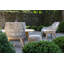 Ensemble de conversation avec chaises en rotin 5 pièces Whittington