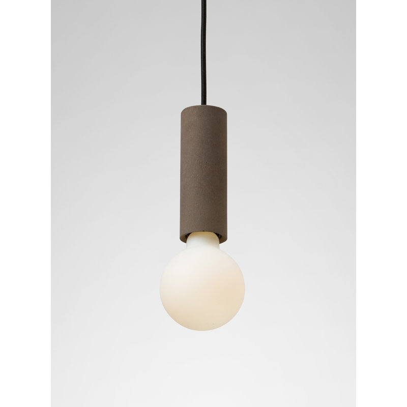 Abriona 1 - Light Bulb Pendant, Brown