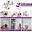 Rainfall Shower Head Swivel Extension Arm With Handheld Spray-103448225