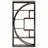 70.47"Height Industrial 5-Tier  Etagere Bookshelf With 8 Open Shelves Organizer For Living Room-1074954094