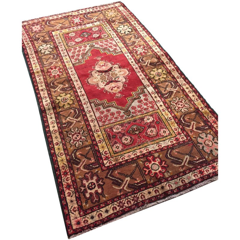Vintage One-of-a-Kind 3'7" X 6'4" Area Rug