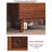 Simple Solid Wood Storage Food Cabinet-592254959