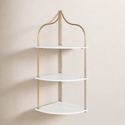 Solid Wood Novelty Corner Shelf