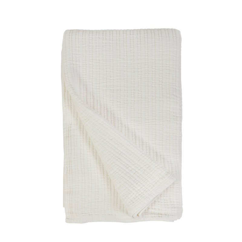 Chatham Blanket, Twin, Cream