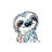 Smiley Sloth by Lisa Whitehouse - Wrapped Canvas Painting-84711142