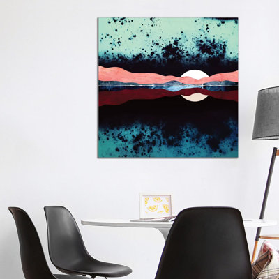 Night Sky Reflection - Print on Canvas