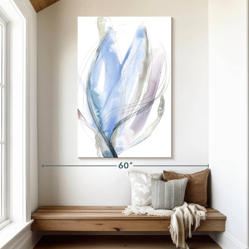 Avery Azure Vortex I, 51" H x 34" W