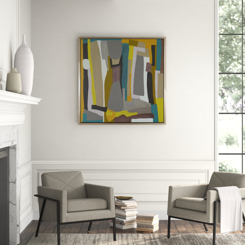 Between Painting, 60" H x 60" W x 2.25" D