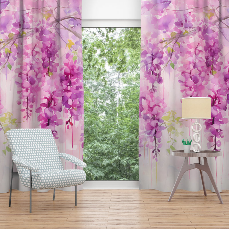 Room Darkening Curtain Pair, 20" W x 52" H