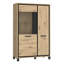 Cerallua Glass 102 cm W Display Cabinet