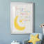 To To Moon and Back, reproduction encadrée de qualité supérieure - prête à être accrochée-267009364-267009365