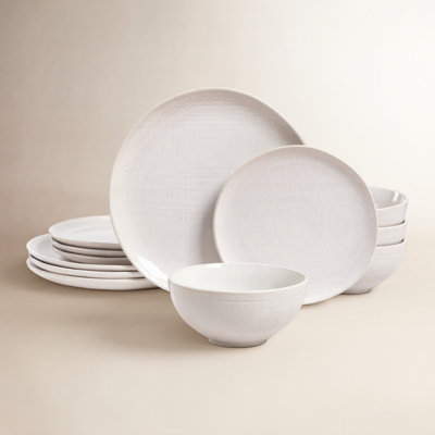 Adomas Stoneware Dinnerware Set