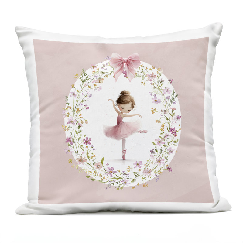 Coussin Ballet Dancing Princess