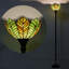 Lampe sur pied en verre coloré Tiffany Torchiere