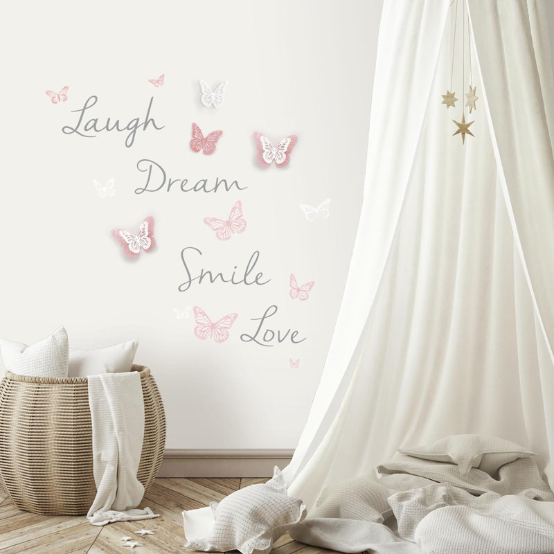 Text & Numbers Non-Wall Damaging Wall Decal