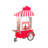 Red Santa's Workshop LED Display