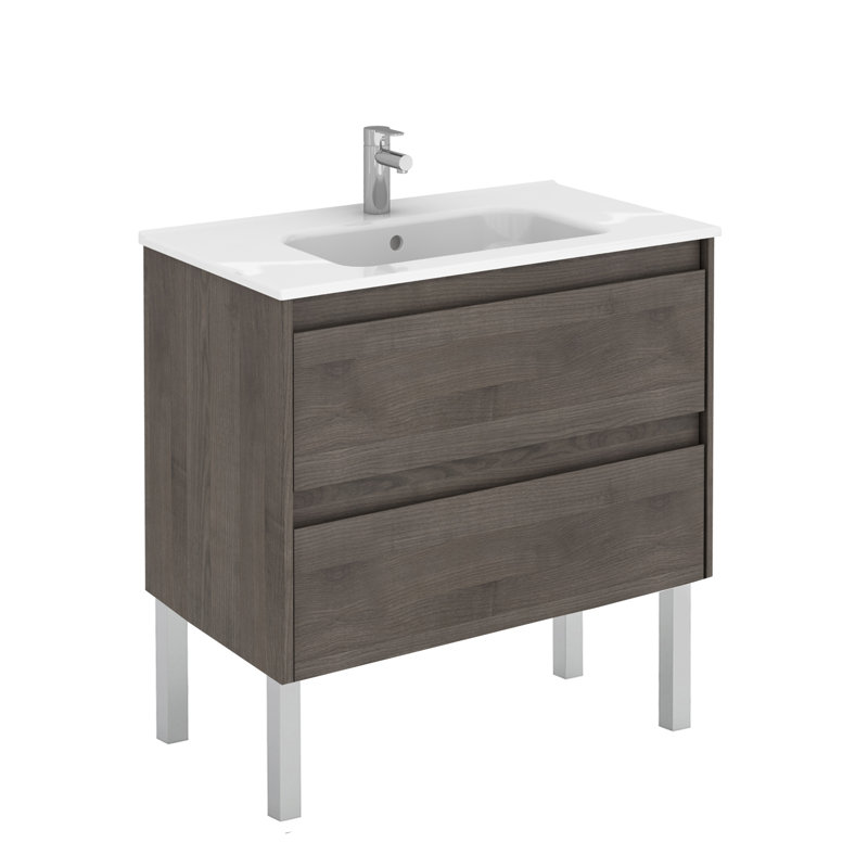 Ambra 31.7'' W Single Vanity, Samara Ash