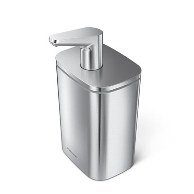 Simplehuman 16 oz. Liquid Soap Pulse Dispenser, Brushed Stainless Steel