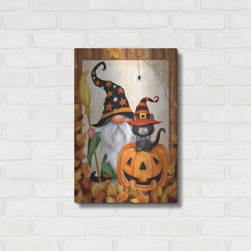 «Halloween Gnome» par Makiko, H 24 po x l 16 po