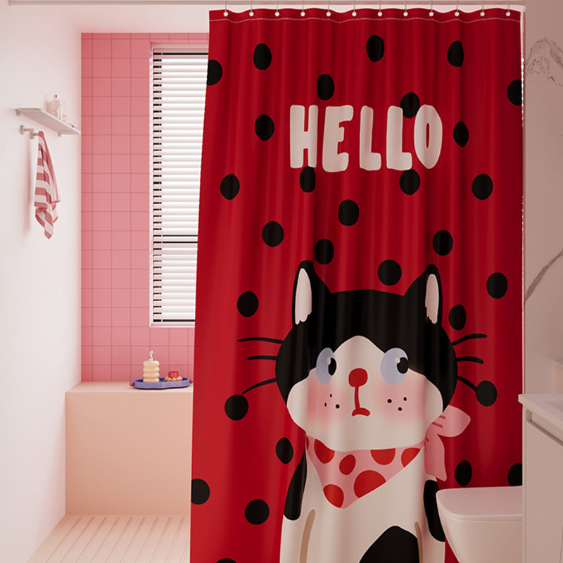 Rideau de douche en polyester