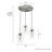 Vidria 3 - Light Cluster Jar Pendant-70169296-68944405