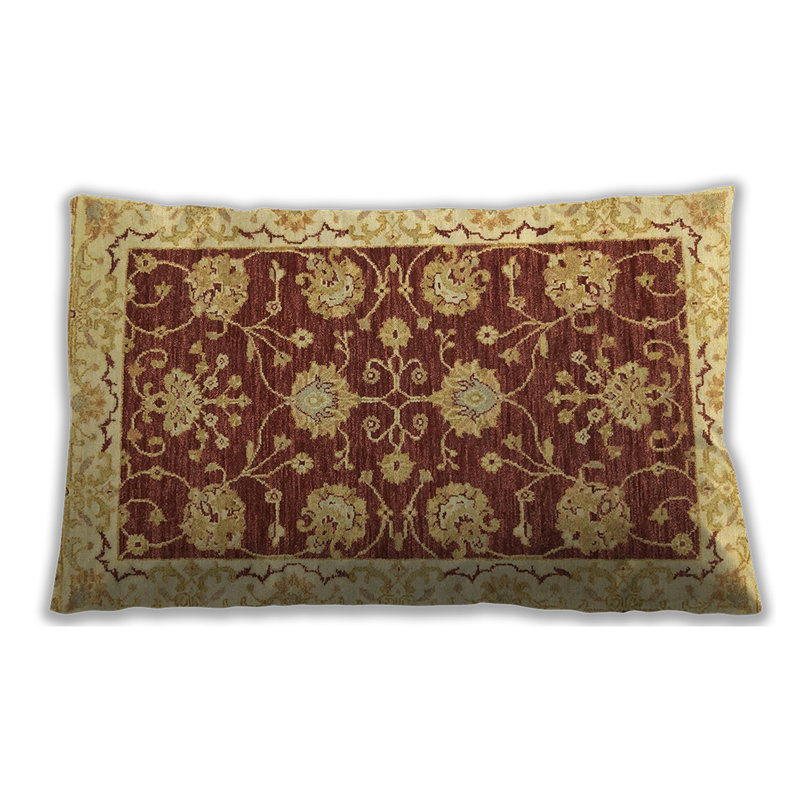 Coussin rectangulaire Abstract 3844, Microsuède