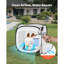 Portable Paint Booth Tent, 15.94 x 15.94 x 16.9 inch Pop-Up Portable Spray Paint Tent with Mesh Door, Spray Painting Tents for Small Models, Sculptures, Vases, Photo Frames, Pop-Up Design