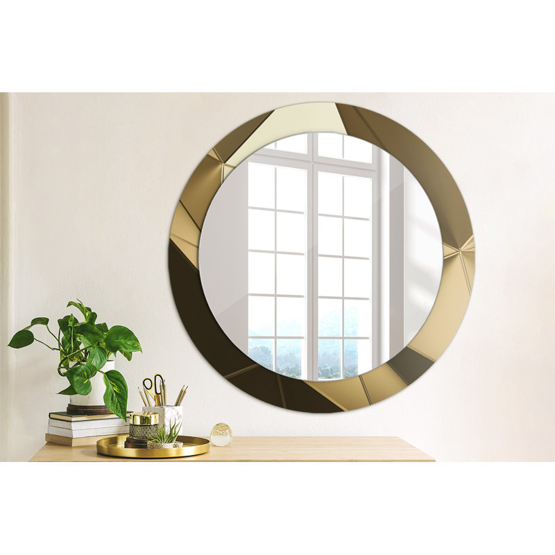 Huldar Glass Flat Wall Mirror