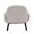 Yousef Upholstered Accent Chair With Rubberwood Legs-114604886