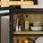 71" Modern Arched Bookcase with 4 Glass Doors – 5-Tier Freestanding Storage, Open Shelves, Anti-Tip for Living Room, Bedroom (Black)-744198854