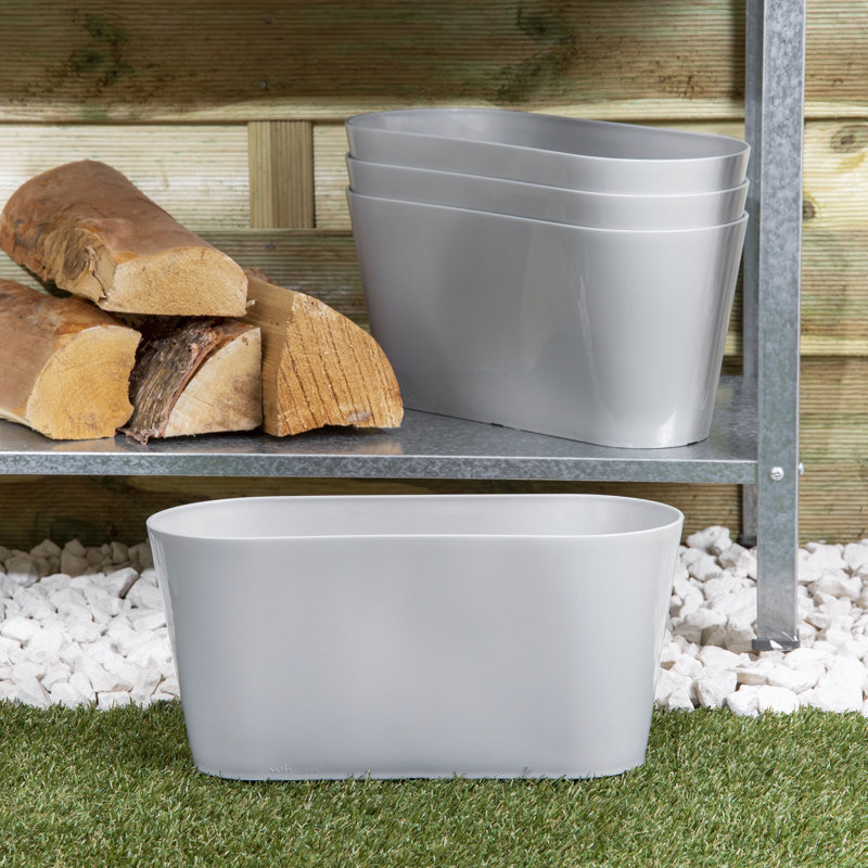 Wham Studio 30cm Oval Trough Cover, Grey