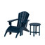Chaise Adirondack en plastique avec repose-pieds Altura-87465145