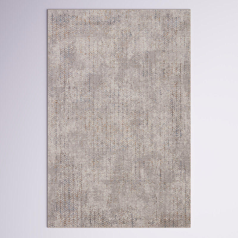 Philson Geometric Indoor Rug, Rectangle 5'3" x 8'