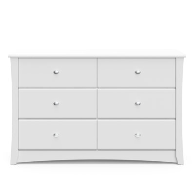 Commode double 6 tiroirs Crescent