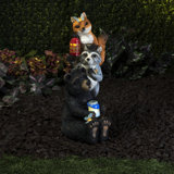 Hackman Pals with Butterflies Statue